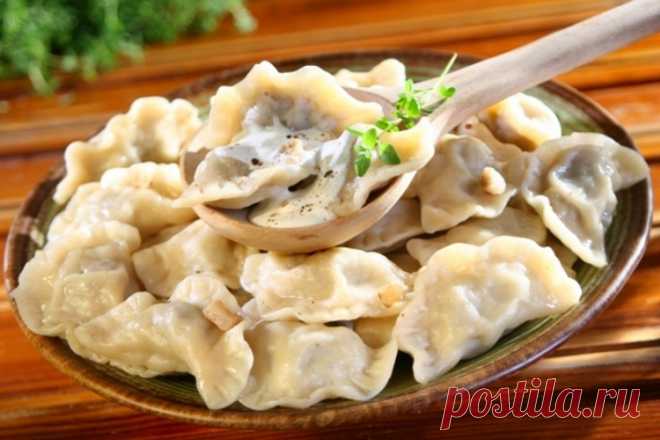Вареники с картошкой и капустой / Простые рецепты