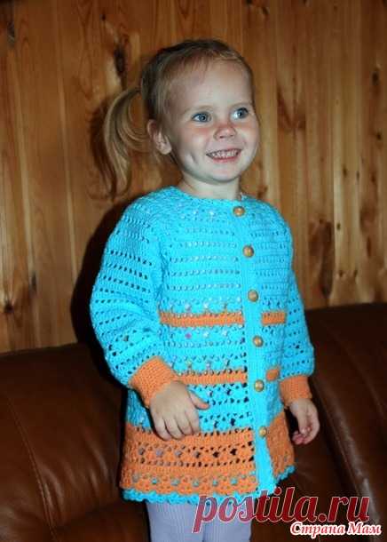 Вот и осень пришла... или новый кардиган для Наташи - Вязание - Страна Мам