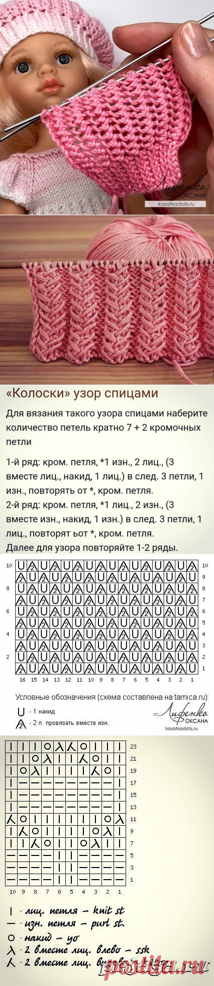 Невероятно красивые узоры спицами — Сделай сам, идеи для творчества - DIY Ideas