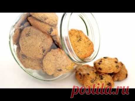Быстрое и очень вкусное овсяное печенье по рецепту Марты Стюарт #быстро_к_чаю