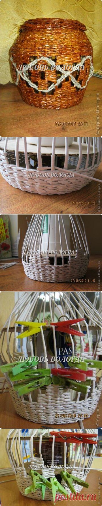 бочонок из газет | Страна Мастеров