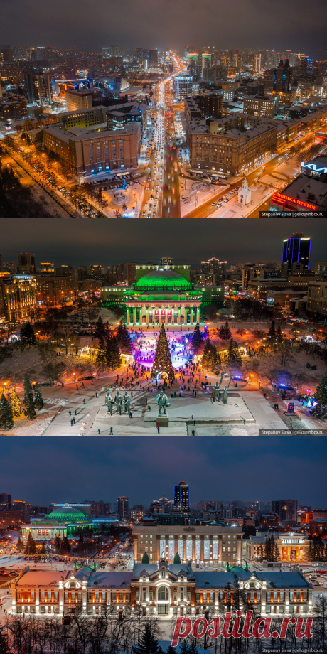 Предновогодний Новосибирск — 2021