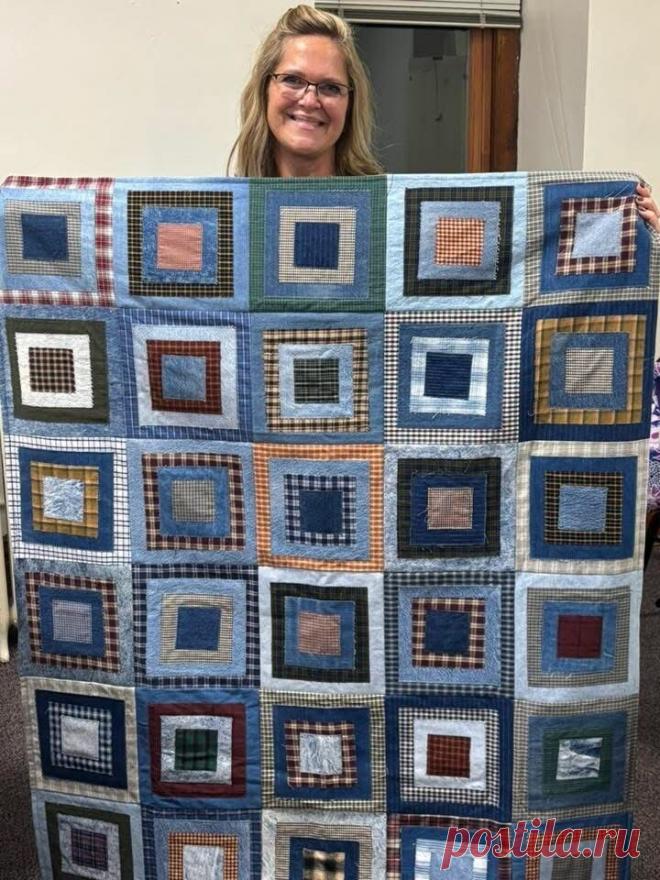 🌿 Что можно сшить из старых джинсов и мужских рубашек: вдохновляющая история о покрывалах, ковриках и мягком уюте дома | Лоскуток к лоскутку | Дзен