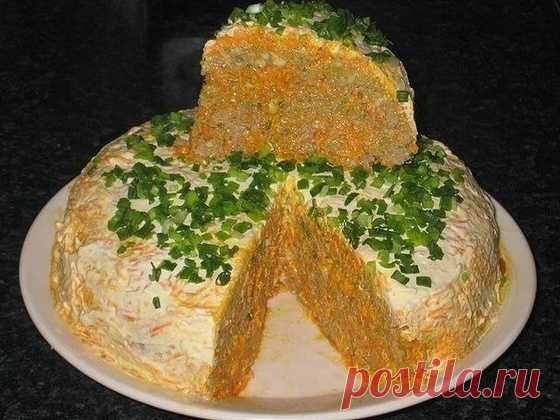 Печеночный тортик - Кулинарный рецепт - Повар в доме