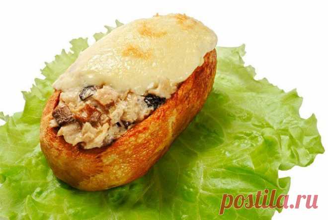 Жульен в картофеле – кулинарный рецепт