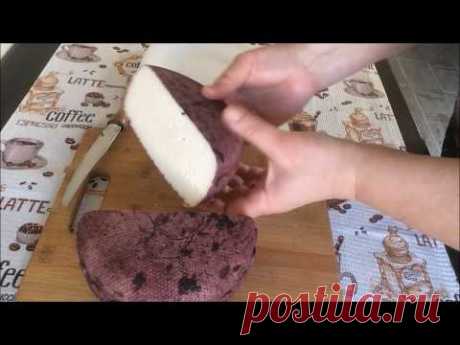 65. Сыр с винной корочкой. Настоящий деликатес! Режем чурчхелу!