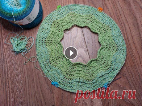Летнее платье спицами из Yarn Art Flowers с ажурной кокеткой Всем привет! Меня зовут Елена В этом видео вяжу летнее платье из Yarn Art Flowers с ажурной кокеткой на размер 42-44 Схему кокетки можно посмотреть ту...