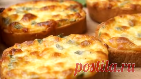 Моментальный завтрак или закуска? Гренки с сыром и яйцом | Креаликум