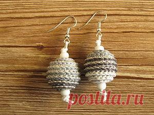 Рельефная обвязанная бусина крючком – мастер-класс для начинающих и профессионалов Рельефная обвязанная бусина крючком – бесплатный мастер-класс по теме: Вязание ✓Пошагово ✓С фото ✓Материалы: крючок,нитки хлопок,бусина
