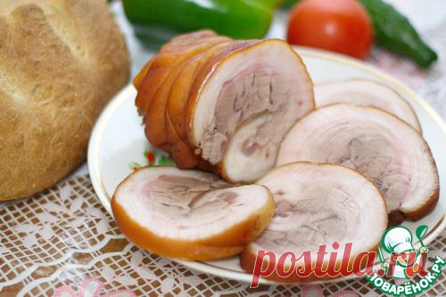 Рулет из свиной рульки в мультиварке - кулинарный рецепт