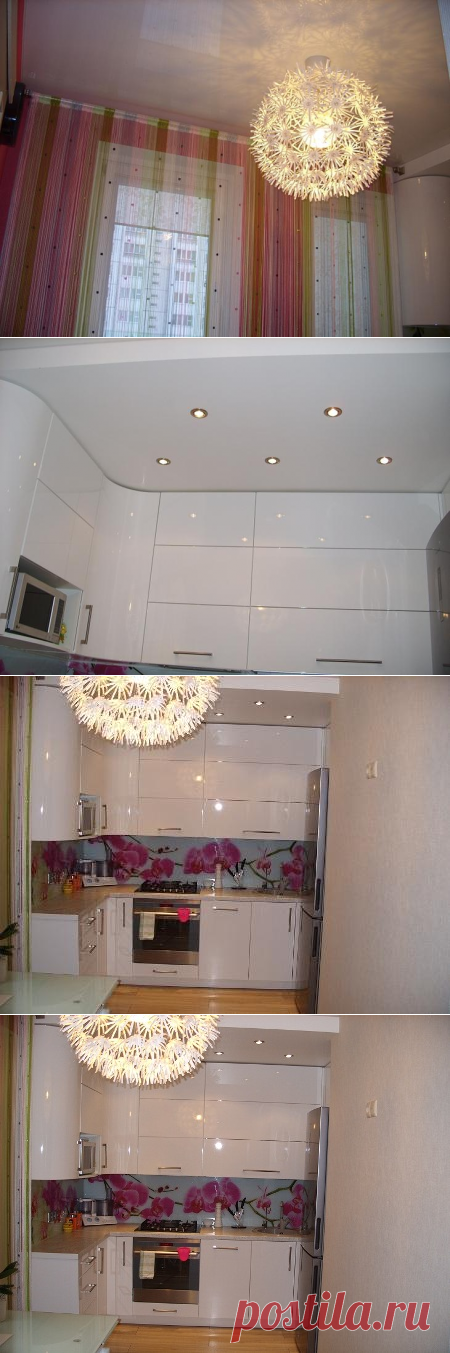 Наша кухня получилась такая, как я и мечтала