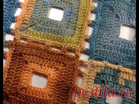 Bufanda crochet punto fantasía. Tutorial. Ideas para hacer. Crochet diseños de Casas.