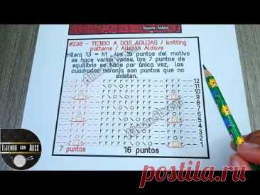 Diagrama #15 - Alisson Alarcon - tejido a dos agujas