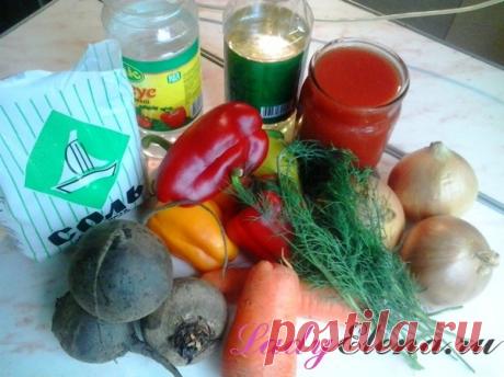 Заправка для борща на зиму – 7 очень вкусных рецептов