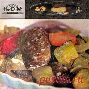 Куриная печень тушёная с овощами. Рецепт. | Хозяева дома.