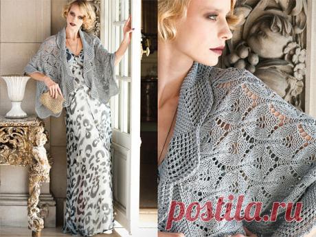 Ажурная накидка/пелерина | ХорошоДома