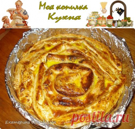 Моя копилка - Кухня: Мелина или баница из лаваша с творогом