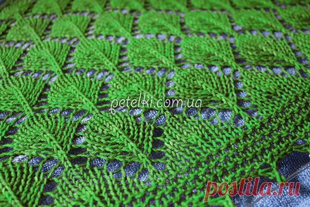 Шикарные и интересные узоры спицами