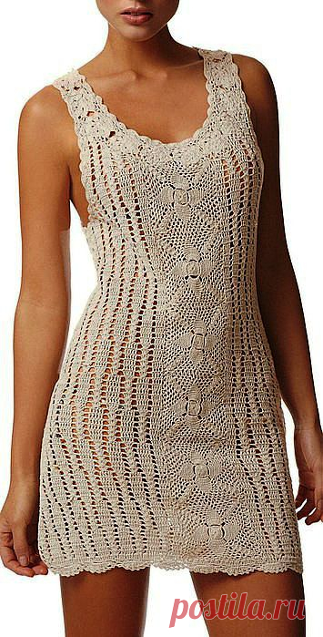 Белые летние платья.