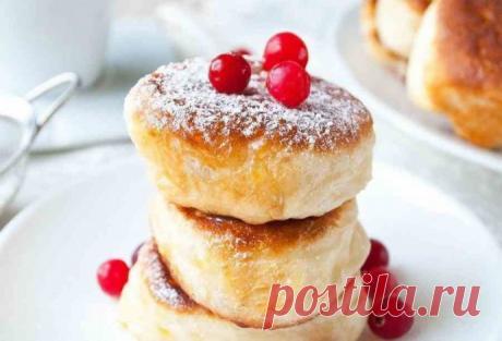 ​Пышные оладьи на дрожжах