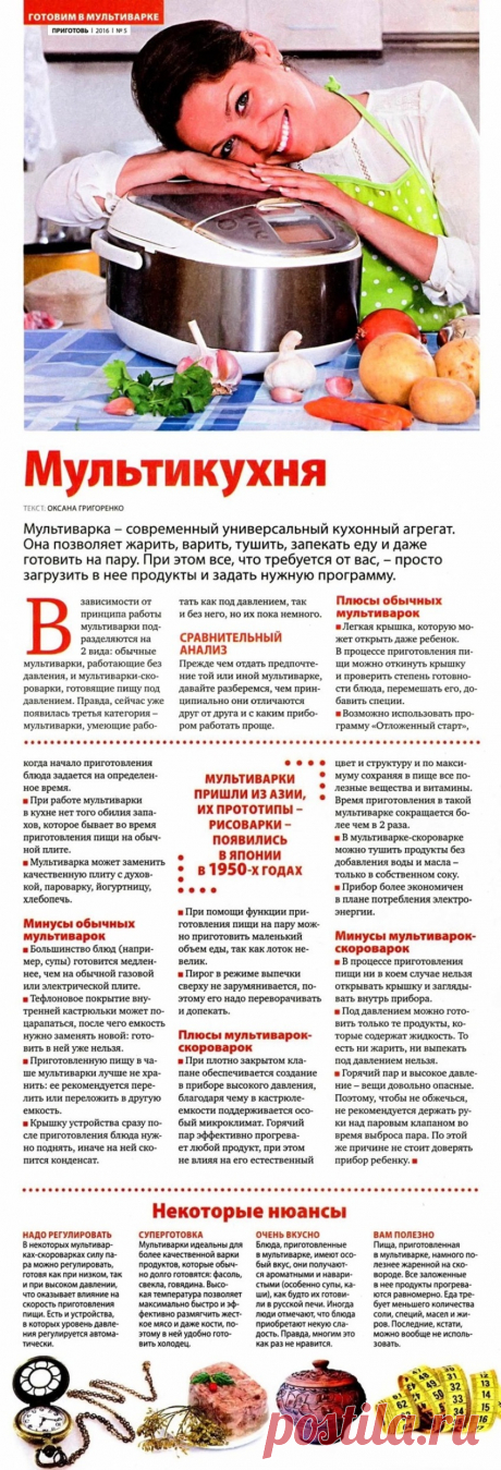 Все о мультиварке