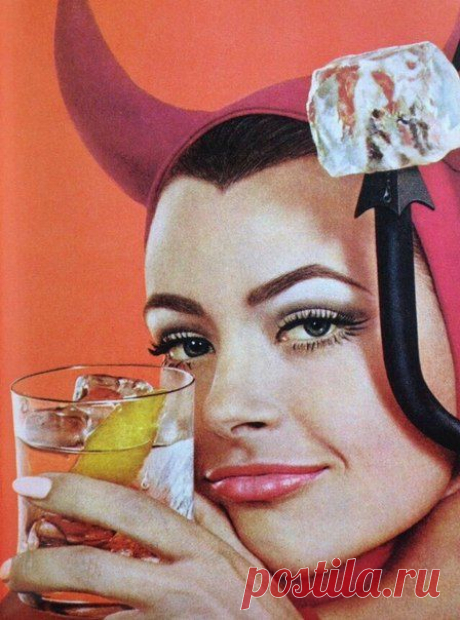 Реклама вермута Cinzano, 1966 г. / Занимательная реклама