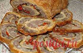 Рулеты из мясного фаршас начинкой - рецепт