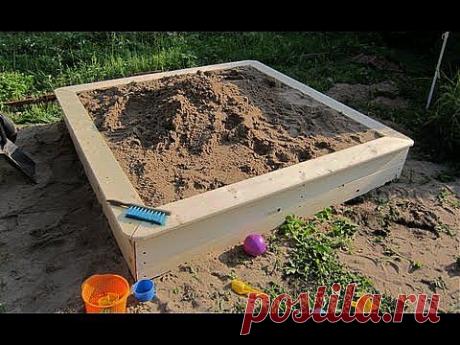 ▶ Как сделать песочницу своими руками? (sandbox) - YouTube