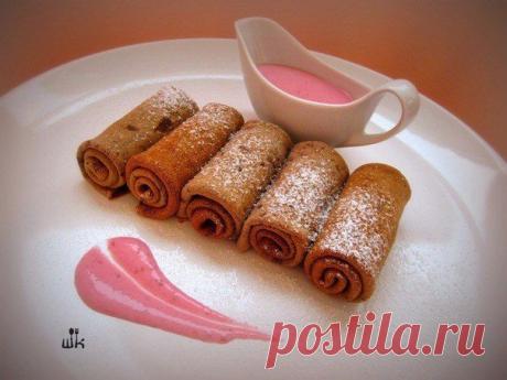 ШОКОЛАДНЫЕ БЛИНЫ 🍴 / Здоровый аппетит