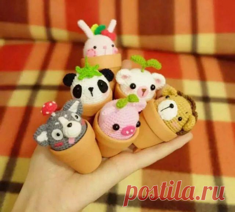 Мини амигуруми - Vizanka.ru