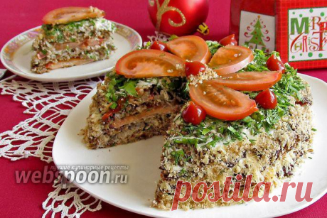 Баклажанный торт рецепт с фото, как приготовить на Webspoon.ru