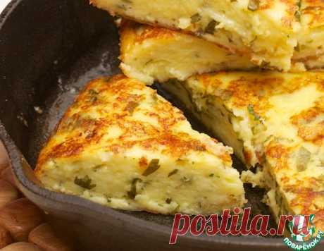 Быстрая сырная лепешка – кулинарный рецепт