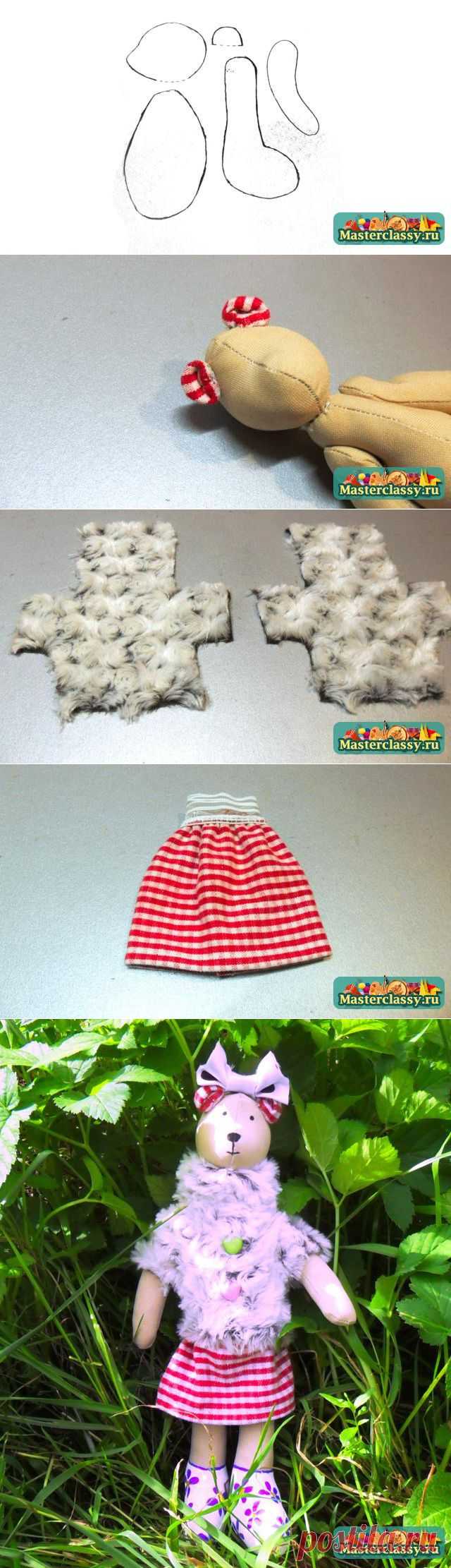 Тильда мишка. Мастер класс с пошаговыми фото