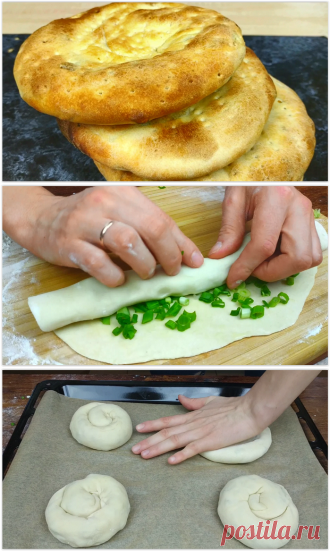 "Мука и кипяток" - вкусные лепешки практически из ничего, которые заменят хлеб и десерты!
