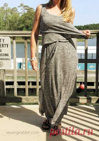 Layered Bodice Sundress DIY - 30 Days of Sundresses - The Sewing Rabbit I pretty much live in maxi dresses all Summer long. In my opinion, they are the most comfortable outfit to wear while still looking nice. My hair can be thrown up in a messy beach bun and I can be wearing no make up, but if I am wearing a maxi dress with sunglasses – …