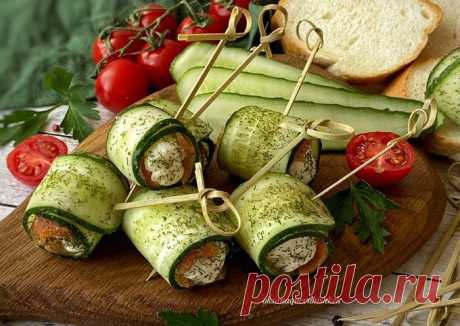 (2) 🥒Рулетики из огурцов - пошаговый рецепт с фото. Автор рецепта Оксана . - Cookpad