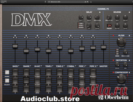 GForce DMX v1.1.0 Win macOS  | Win: 51.2 MB | Mac: 90.5 MB

G-Force Oberheim DMX Is a Perfect Replica of the Streamlined Synthesis drum machine that has become a legend among drum machines the world has known. It retains the old school essence while modernising them to serve the needs of both the novice and professional musician. This drum machine can be regarded as a creative tool as well, stimulating one to overuse it.