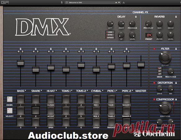 GForce DMX v1.1.0 Win macOS  | Win: 51.2 MB | Mac: 90.5 MB

G-Force Oberheim DMX Is a Perfect Replica of the Streamlined Synthesis drum machine that has become a legend among drum machines the world has known. It retains the old school essence while modernising them to serve the needs of both the novice and professional musician. This drum machine can be regarded as a creative tool as well, stimulating one to overuse it.