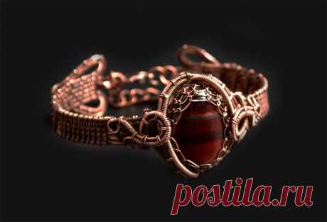 Мастер класс "Браслеты из проволоки Wire Wrapping"