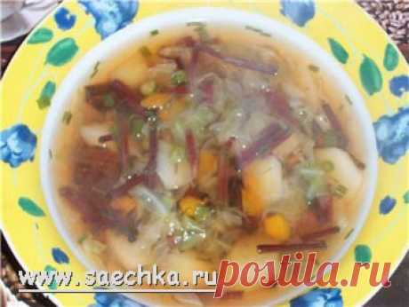 Овощной суп - рецепт с фото