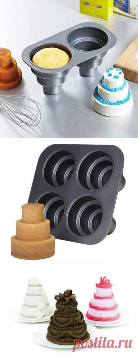 Формочки для &quot;многоэтажных&quot; кексов Multi-Tier Cake Pan купить, цены, отзывы, фото, видео | Goodsi.ru