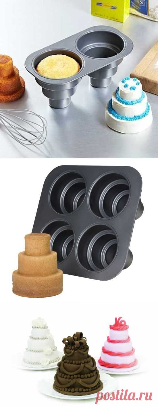 Формочки для "многоэтажных" кексов Multi-Tier Cake Pan купить, цены, отзывы, фото, видео | Goodsi.ru
