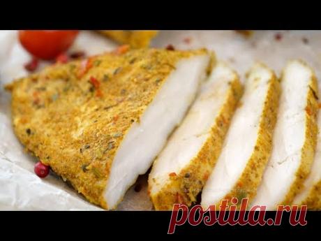 Сочное куриное филе, томленое в молоке, 2 в 1 - горячее блюдо и холодная закуска!