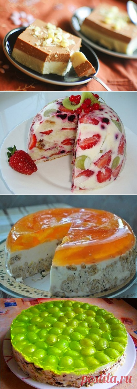 5 вкуснейших тортов без выпечки, которые радуют не только глаз, но и желудок