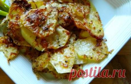 Картофель, запеченный в духовке | Вкусный рецепт