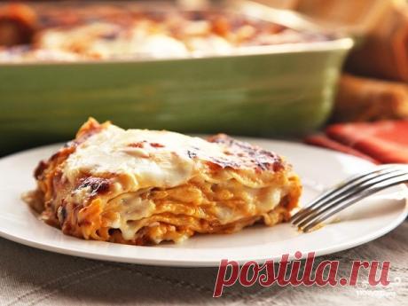 ЛАЗАНЬЯ С ТЫКВОЙ И ЯБЛОКАМИ