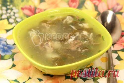 Суп со щавелем и яйцом – Пошаговый рецепт с фото. Супы. Вкусные рецепты с фото. Овощные супы