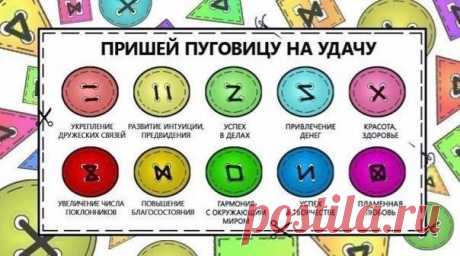 Пришиваем пуговицы "правильно"