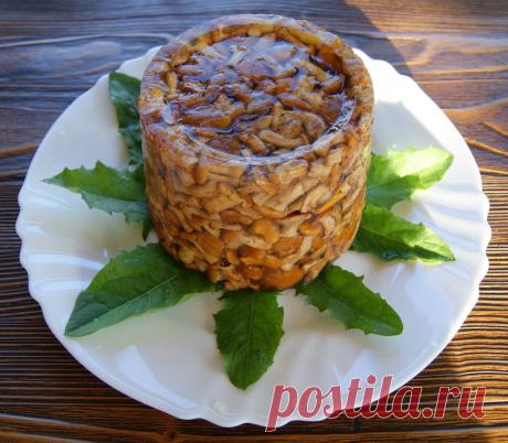 Foodclub — кулинарные рецепты с пошаговыми фотографиями - Заливное "Лисичка".....
