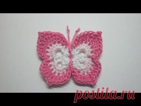 How To Make a Lovely Crochet Butterfly - DIY Crafts Tutorial - Guidecentral - YouTube